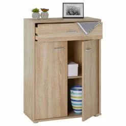 CARO-Möbel Kommode TOMMY Sonoma Eiche Mit Schublade -Sideboards Verkäufe 51131 2