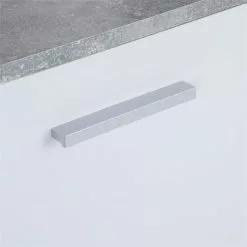 CARO-Möbel Kommode CHICAGO Mit 2 Türen In Betonoptik/weiß -Sideboards Verkäufe 51163 6