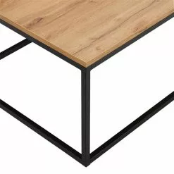 CARO-Möbel Couchtisch MAURO Mit Metallgestell, In Wotan Eiche/schwarz -Sideboards Verkäufe 51220 3