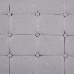 CARO-Möbel Polsterbett CANNES 90x200 Cm, Stoff In Grau -Sideboards Verkäufe 51265 2