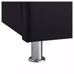 CARO-Möbel Polsterbett CANNES 140 X 200 Cm, In Schwarz -Sideboards Verkäufe 51272 4