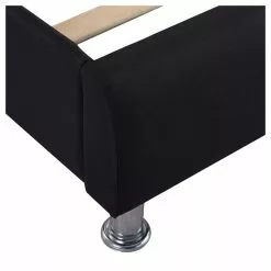 CARO-Möbel Polsterbett CANNES 140 X 200 Cm, In Schwarz -Sideboards Verkäufe 51272 5