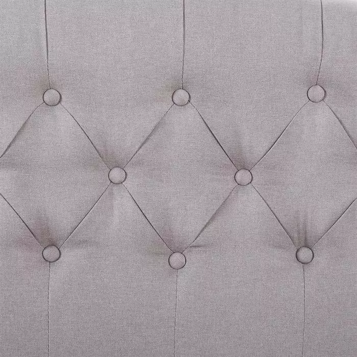 CARO-Möbel Polsterbett BIARRITZ 140 X 200 Cm, In Grau 3 CARO-Möbel Polsterbett BIARRITZ 140 X 200 Cm, In Grau – Bild 3