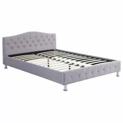 CARO-Möbel Polsterbett BIARRITZ 140 X 200 Cm, In Grau 8 CARO-Möbel Polsterbett BIARRITZ 140 X 200 Cm, In Grau -Sideboards Verkäufe 51280 3