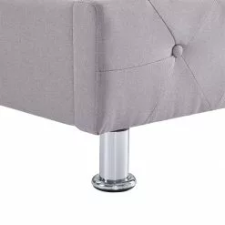 CARO-Möbel Polsterbett BIARRITZ 140 X 200 Cm, In Grau 9 CARO-Möbel Polsterbett BIARRITZ 140 X 200 Cm, In Grau -Sideboards Verkäufe 51280 4