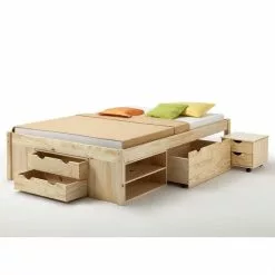 IDIMEX Bett Mit Stauraum SABRINA 140x200 Cm, Kiefer Massiv In Natur -Sideboards Verkäufe 5300 2