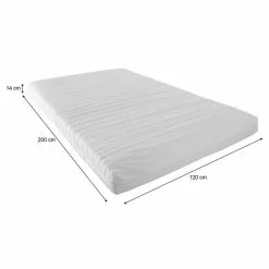 CARO-Möbel 7-Zonen Komfortschaum-Matratze, Liegefläche 120 X 200 Cm -Sideboards Verkäufe 69088 6