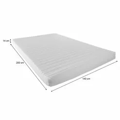 CARO-Möbel 7-Zonen Komfortschaum-Matratze, Liegefläche 140 X 200 Cm 11 CARO-Möbel 7-Zonen Komfortschaum-Matratze, Liegefläche 140 X 200 Cm -Sideboards Verkäufe 69089 6