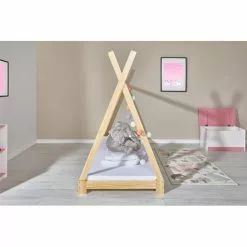 IDIMEX Tipibett Hausbett ELIN 90 X 200 Cm Aus Kiefer In Natur -Sideboards Verkäufe 7007 A1