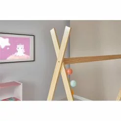 IDIMEX Tipibett Hausbett ELIN 90 X 200 Cm Aus Kiefer In Natur -Sideboards Verkäufe 7007 A2