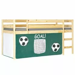 IDIMEX Vorhang GOAL Mit Fussball Motiv