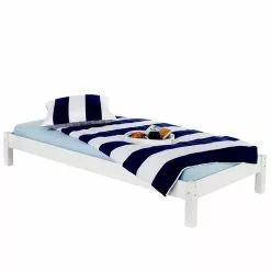 IDIMEX Futonbett TAIFUN Aus Kiefer Weiß In 90 X 200 Cm