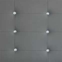 CARO-Möbel Polsterbett GLASGOW 90x200 Cm, Kunstleder In Grau -Sideboards Verkäufe 71081 3