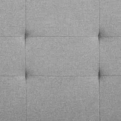 CARO-Möbel Polsterbett IOWA 140 X 200 Cm, Stoff Grau -Sideboards Verkäufe 71107 2