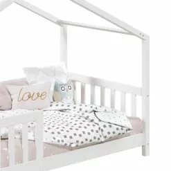 IDIMEX Hausbett LISAN In 90 X 200 Aus Massiver Kiefer In Weiß 11 IDIMEX Hausbett LISAN In 90 X 200 Aus Massiver Kiefer In Weiß -Sideboards Verkäufe 71311 6