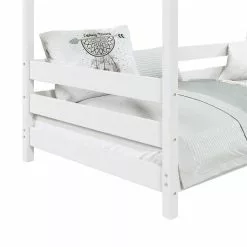 IDIMEX Hausbett FINA In 90 X 200 Cm Aus Massiver Kiefer In Weiß 10 IDIMEX Hausbett FINA In 90 X 200 Cm Aus Massiver Kiefer In Weiß -Sideboards Verkäufe 71341 4