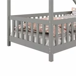 IDIMEX Hausbett CORA In 90 X 200 Cm Aus Massiver Kiefer Mit Rausfallschutz In Grau 10 IDIMEX Hausbett CORA In 90 X 200 Cm Aus Massiver Kiefer Mit Rausfallschutz In Grau -Sideboards Verkäufe 71352 4