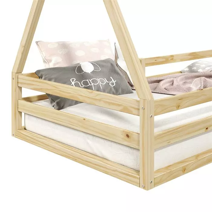 IDIMEX Hausbett SILA In 90 X 200 Aus Massiver Kiefer In Naturfarben 6 IDIMEX Hausbett SILA In 90 X 200 Aus Massiver Kiefer In Naturfarben – Bild 6