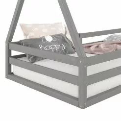 IDIMEX Hausbett SILA In 90 X 200 Aus Massiver Kiefer In Grau -Sideboards Verkäufe 71362 4