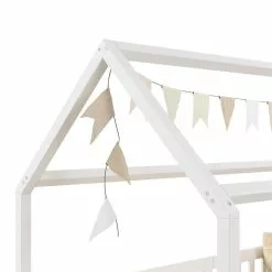 IDIMEX Hausbett NINA In 90 X 200 Aus Kiefer In Weiß -Sideboards Verkäufe 71371 3