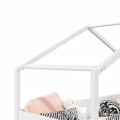 IDIMEX Hausbett ENA 90 X 200 Cm Mit Rausfallschutz Und Zwei Schubladen In Weiß -Sideboards Verkäufe 71381 3