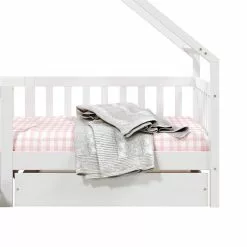 IDIMEX Hausbett ALVA In 90 X 200 Cm Aus Massiver Kiefer Mit Schubladen In Weiß -Sideboards Verkäufe 71401 5