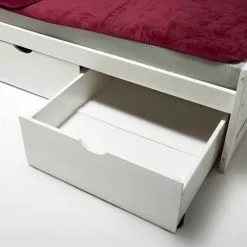 IDIMEX Bett Mit Stauraum MIA 90x200 Cm, Kiefer In Weiß 5 IDIMEX Bett Mit Stauraum MIA 90x200 Cm, Kiefer In Weiß -Sideboards Verkäufe 7146 2