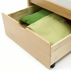 IDIMEX Bett Mit Stauraum MIA 90x200 Cm, Kiefer In Buchefarben -Sideboards Verkäufe 7147 3