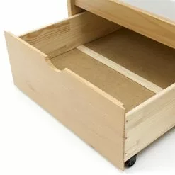 IDIMEX Bett Mit Stauraum MIA 90x200 Cm, Kiefer In Buchefarben -Sideboards Verkäufe 7147 4