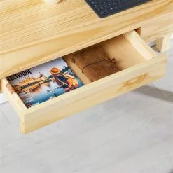 IDIMEX Sekretär LENNOX Mit 3 Nischen Und 2 Schubladen In Natur -Sideboards Verkäufe 7201 AC4