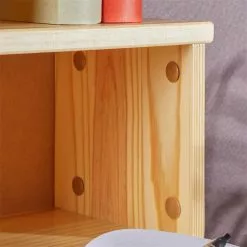 IDIMEX Sekretär LENNOX Mit 3 Nischen Und 2 Schubladen In Natur -Sideboards Verkäufe 7201 AC5