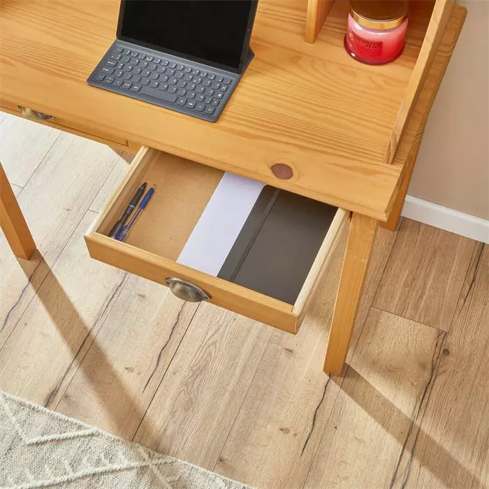 IDIMEX Sekretär MARLENE Mit 2 Schubladen Und 6 Fächer Gebeizt 5 IDIMEX Sekretär MARLENE Mit 2 Schubladen Und 6 Fächer Gebeizt – Bild 5