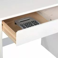 IDIMEX Schreibtisch HUGO In Kiefer Massiv In Weiß Mit 5 Schubladen -Sideboards Verkäufe 7212 2