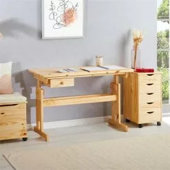 IDIMEX Kinderschreibtisch FLEXI Höhenverstellbar In Natur -Sideboards Verkäufe 7222 AC3