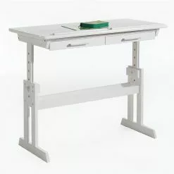 IDIMEX Kinderschreibtisch OLIVIA Aus Kiefer Mit Schubladen In Weiß -Sideboards Verkäufe 7227 2