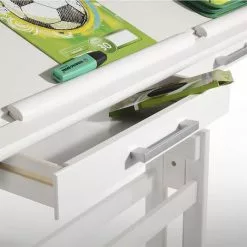 IDIMEX Kinderschreibtisch OLIVIA Aus Kiefer Mit Schubladen In Weiß -Sideboards Verkäufe 7227 4