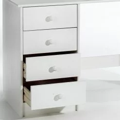 IDIMEX Schreibtisch ARNE Mit 4 Schubladen In Weiß -Sideboards Verkäufe 7239 2