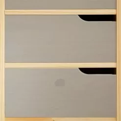 IDIMEX Kinderschreibtisch EMMA Aus Kiefer Massiv In Natur/grau, Neigungsverstellbar -Sideboards Verkäufe 7244 AC5