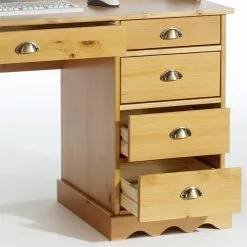 IDIMEX Schreibtisch COLETTE Mit Aufsatz Honigfarben -Sideboards Verkäufe 7247 2