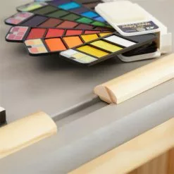 IDIMEX Kinderschreibtisch FLEXI Höhenverstellbar In Natur/grau -Sideboards Verkäufe 7266 AC7