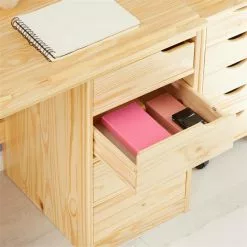 IDIMEX Kinderschreibtisch EMMA Aus Kiefer Massiv In Natur, Neigungsverstellbar -Sideboards Verkäufe 7269 AC4