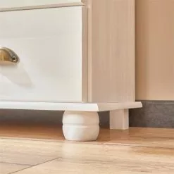 IDIMEX Sekretär GOMES Mit 3 Schubladen Und 2 Fächer Aus Kiefer Weiß -Sideboards Verkäufe 7270 AC6