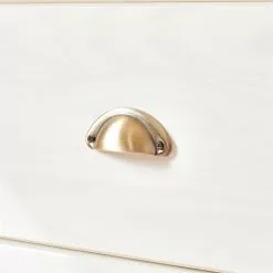 IDIMEX Sekretär GOMES Mit 3 Schubladen Und 2 Fächer Aus Kiefer Weiß/braun -Sideboards Verkäufe 7274 AC6