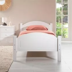 IDIMEX Massivholzbett FLIMS In Weiß In 90 X 190 Cm -Sideboards Verkäufe 72903 AC1