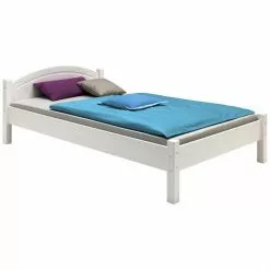 IDIMEX Massivholzbett MARIE Einzelbett 100 X 200 Cm Kiefer Weiß