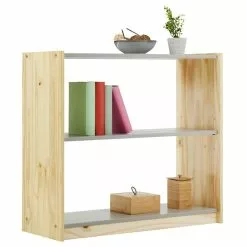 IDIMEX Regal, Kiefer Massiv Natur/grau Mit 3 Böden -Sideboards Verkäufe 76003 4