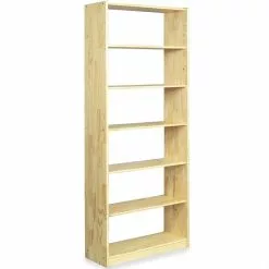 IDIMEX Regal, Kiefer Massiv Natur, Mit 7 Böden