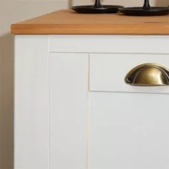 IDIMEX Sideboard BOLTON Mit 7 Schubladen, Kiefer In Weiß/braun -Sideboards Verkäufe 80160 AC5 N