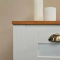 IDIMEX Nachttisch BOLTON Mit 1 Schublade, Kiefer In Weiß/braun -Sideboards Verkäufe 80165 AC5 N