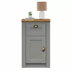 IDIMEX Nachttisch BOLTON Mit 1 Schublade, Kiefer In Grau/braun -Sideboards Verkäufe 80166 1